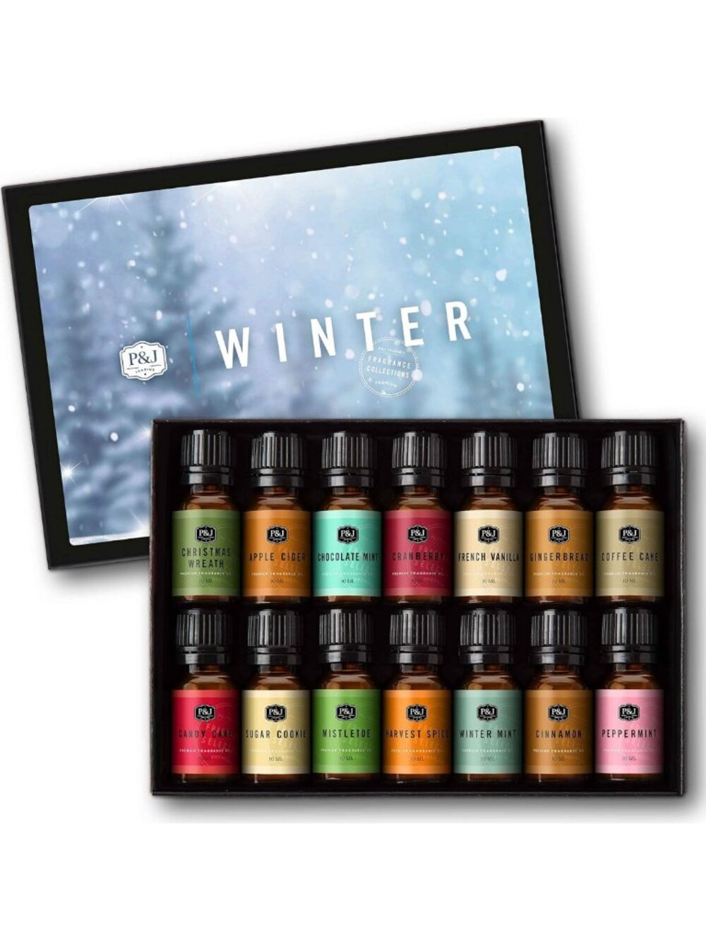 Winter Fragrance Oil Set | Candle Making Scents, Soap Making, Diffuser Oils